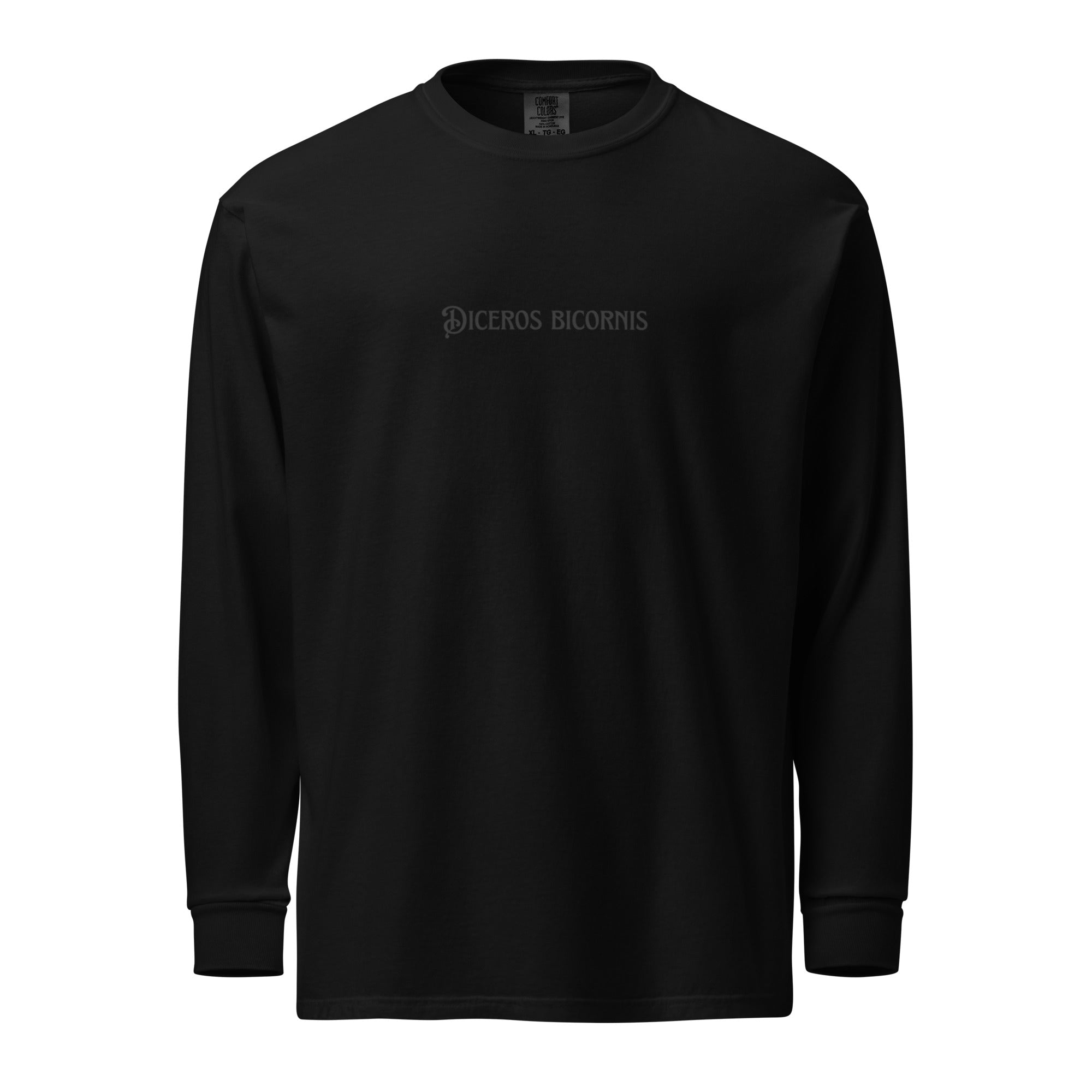 Colored Diceros Bicornis Heavy Weight Long Sleeve