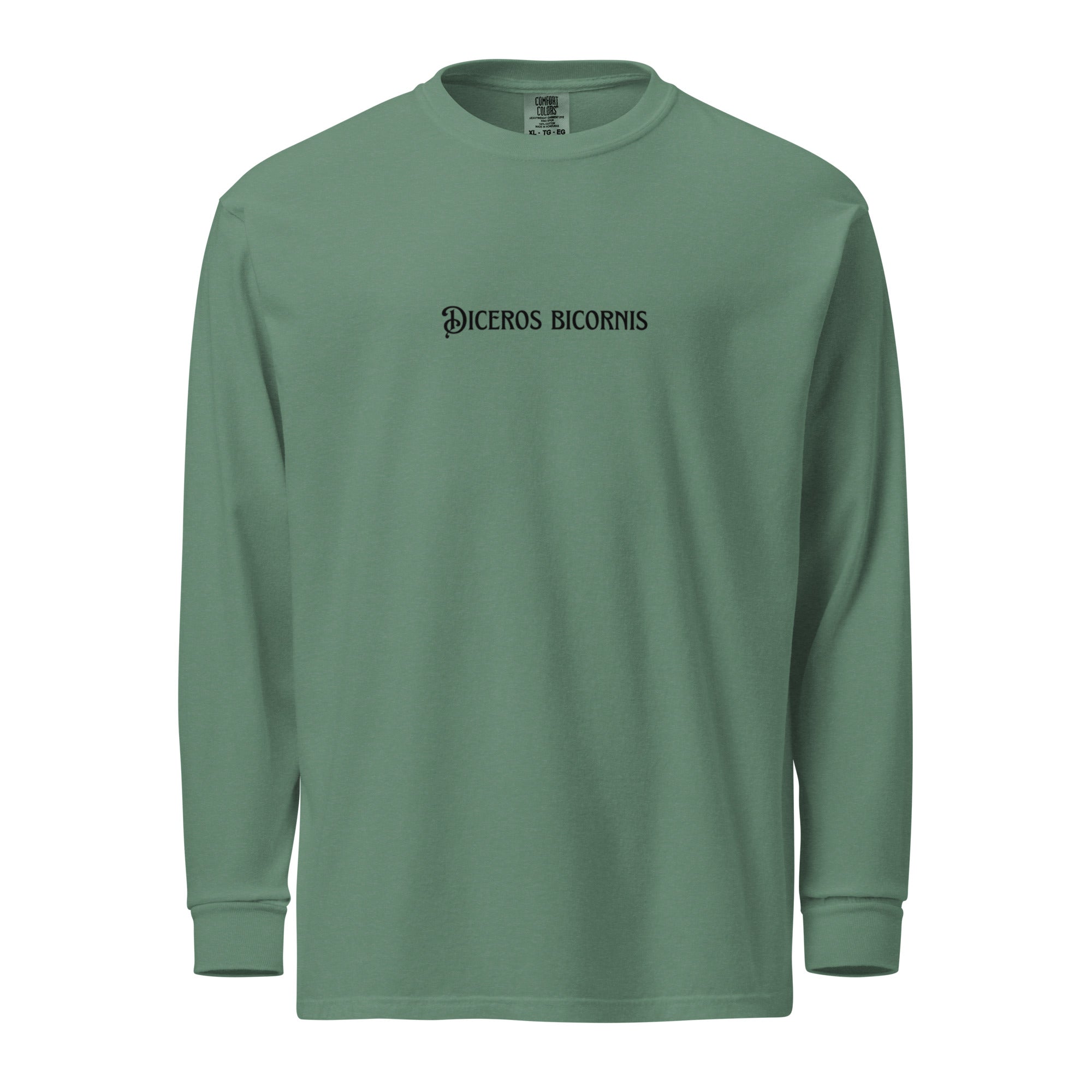 Diceros Bicornis Heavy Weight Long Sleeve